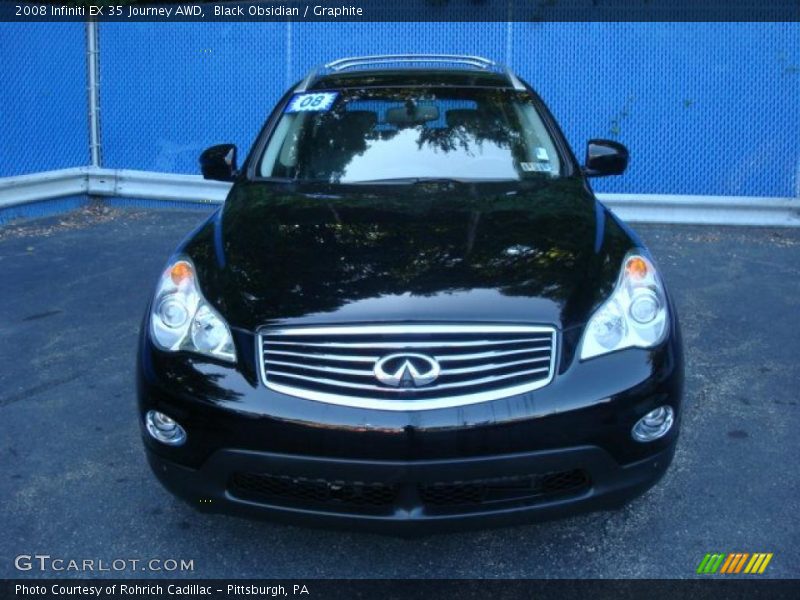 Black Obsidian / Graphite 2008 Infiniti EX 35 Journey AWD