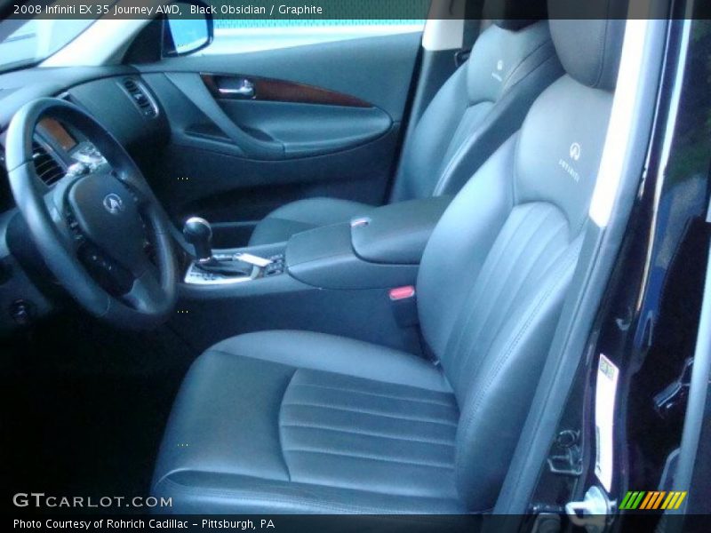 Black Obsidian / Graphite 2008 Infiniti EX 35 Journey AWD
