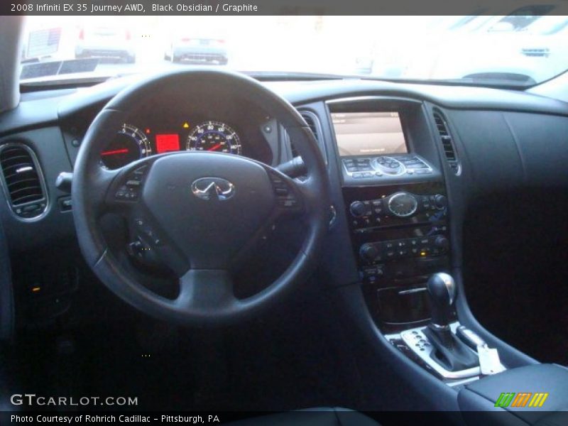 Black Obsidian / Graphite 2008 Infiniti EX 35 Journey AWD