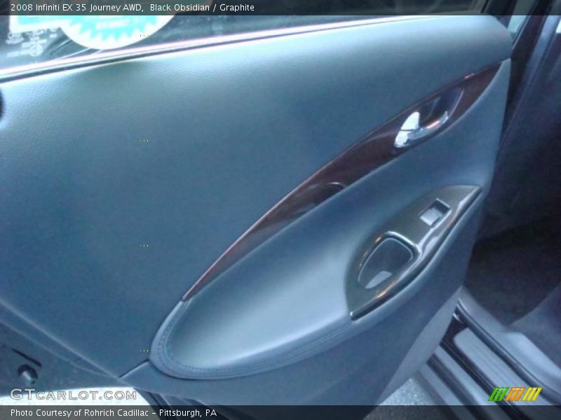 Black Obsidian / Graphite 2008 Infiniti EX 35 Journey AWD