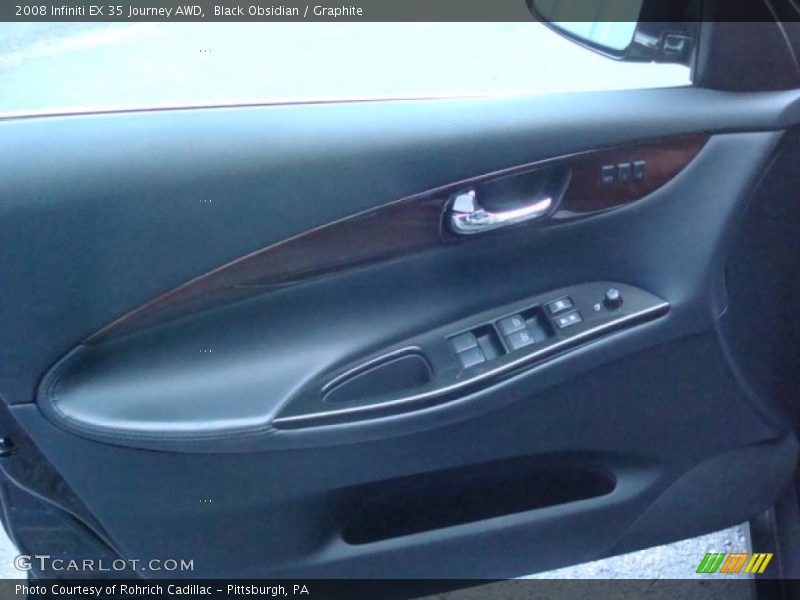Black Obsidian / Graphite 2008 Infiniti EX 35 Journey AWD