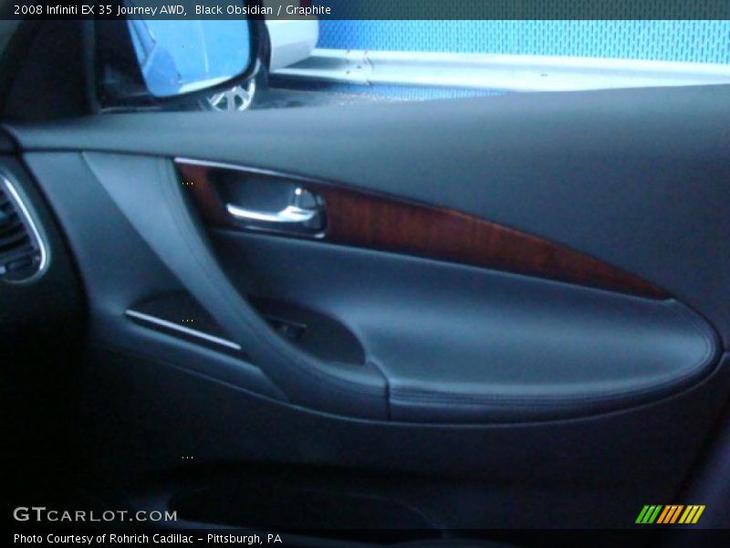 Black Obsidian / Graphite 2008 Infiniti EX 35 Journey AWD