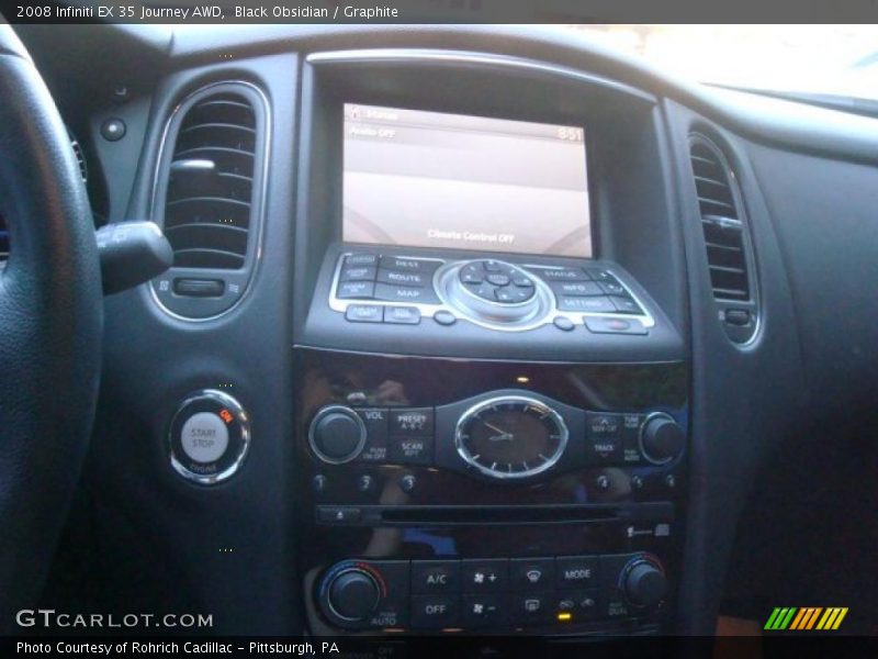 Black Obsidian / Graphite 2008 Infiniti EX 35 Journey AWD