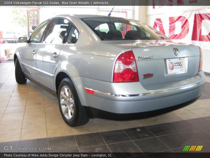 Blue Silver Metallic / Anthracite 2004 Volkswagen Passat GLS Sedan