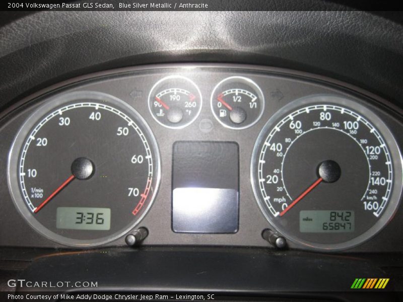 Blue Silver Metallic / Anthracite 2004 Volkswagen Passat GLS Sedan