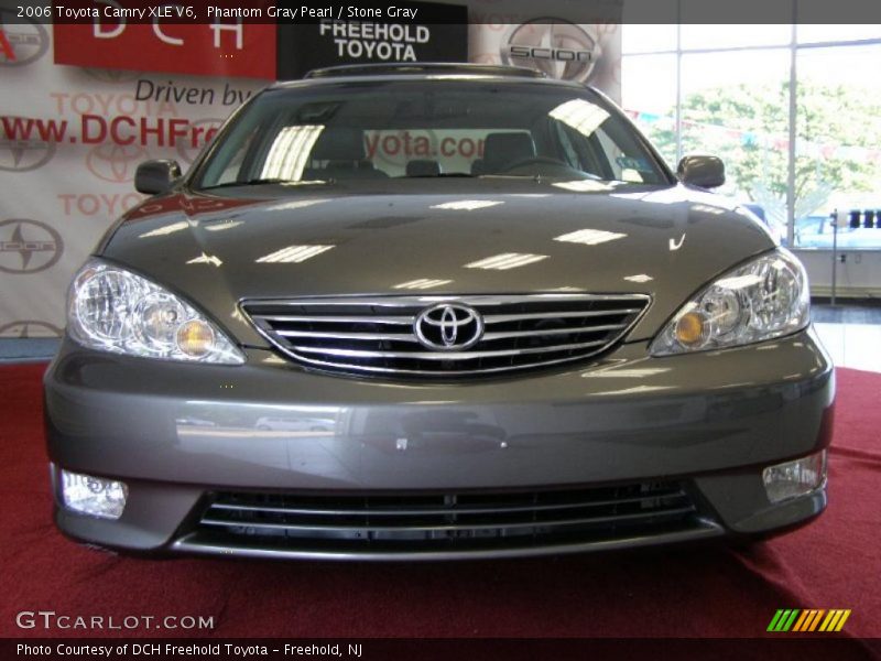 Phantom Gray Pearl / Stone Gray 2006 Toyota Camry XLE V6