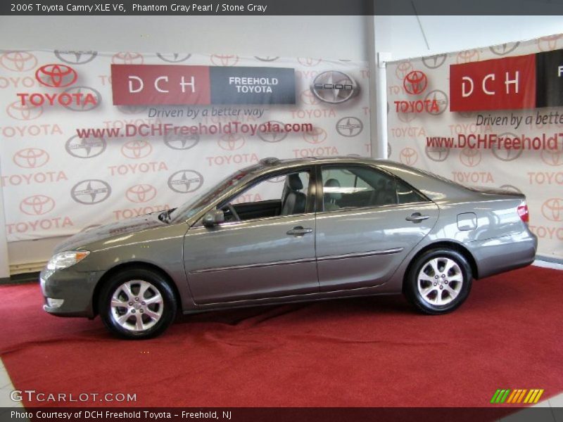 Phantom Gray Pearl / Stone Gray 2006 Toyota Camry XLE V6