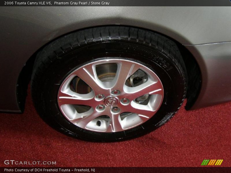 Phantom Gray Pearl / Stone Gray 2006 Toyota Camry XLE V6