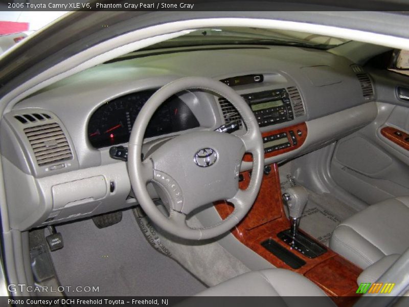 Phantom Gray Pearl / Stone Gray 2006 Toyota Camry XLE V6
