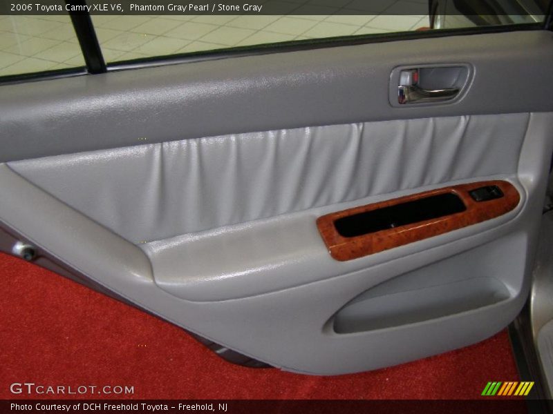 Phantom Gray Pearl / Stone Gray 2006 Toyota Camry XLE V6