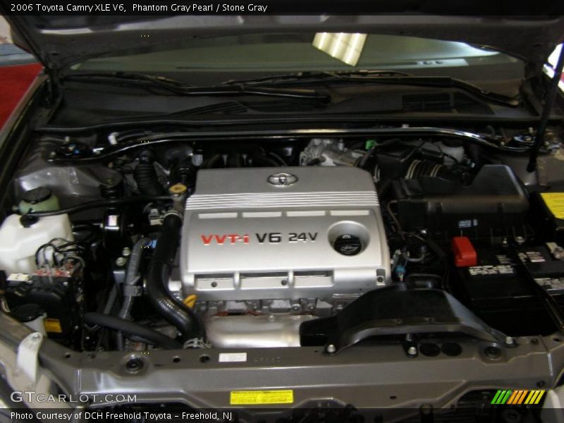 Phantom Gray Pearl / Stone Gray 2006 Toyota Camry XLE V6
