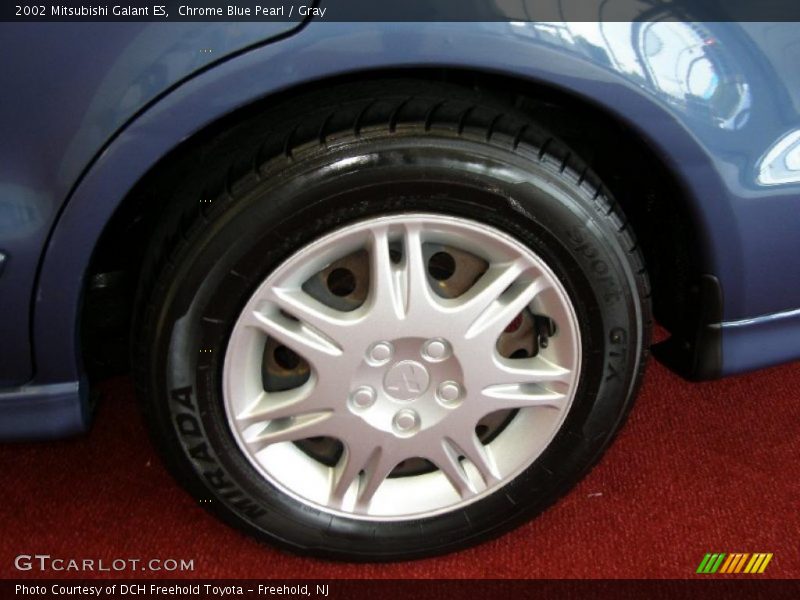 Chrome Blue Pearl / Gray 2002 Mitsubishi Galant ES
