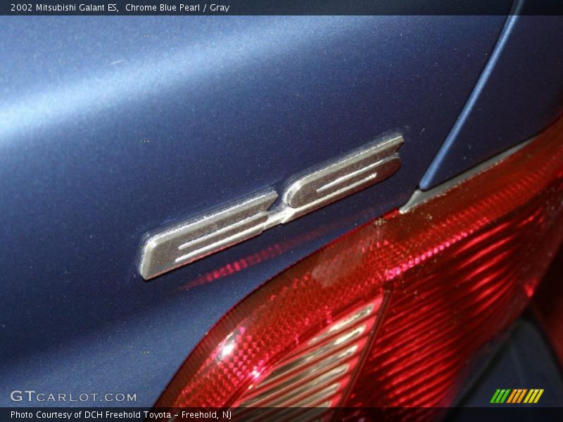 Chrome Blue Pearl / Gray 2002 Mitsubishi Galant ES