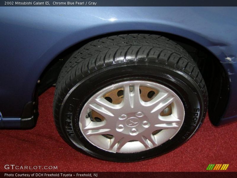 Chrome Blue Pearl / Gray 2002 Mitsubishi Galant ES