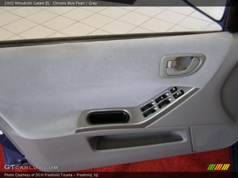 Chrome Blue Pearl / Gray 2002 Mitsubishi Galant ES