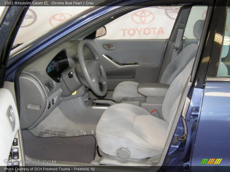 Chrome Blue Pearl / Gray 2002 Mitsubishi Galant ES