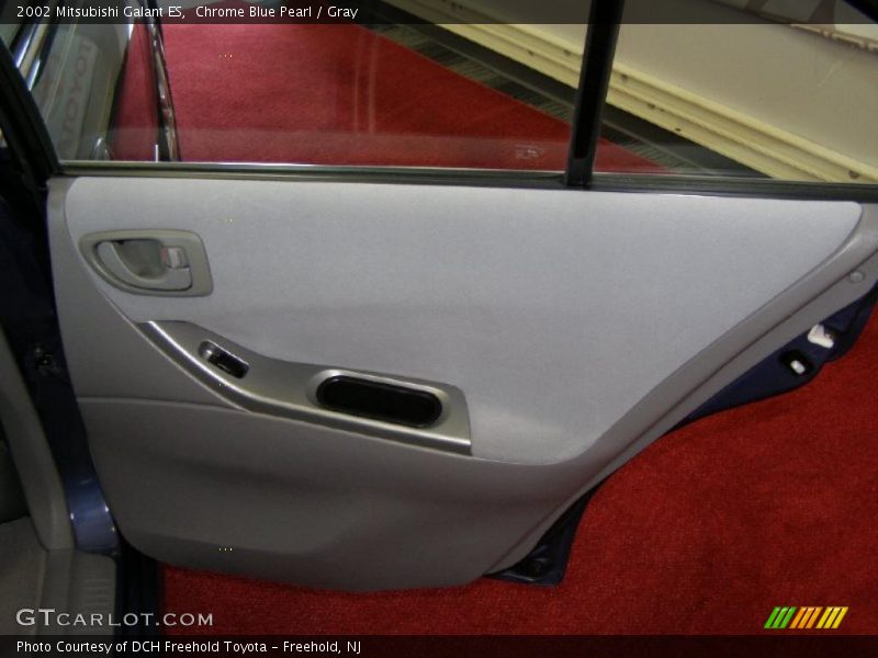 Chrome Blue Pearl / Gray 2002 Mitsubishi Galant ES