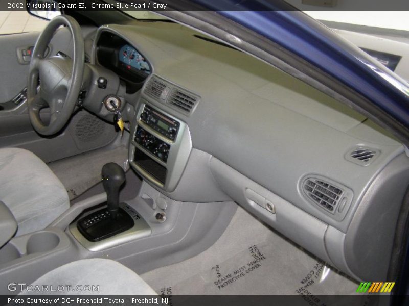 Chrome Blue Pearl / Gray 2002 Mitsubishi Galant ES