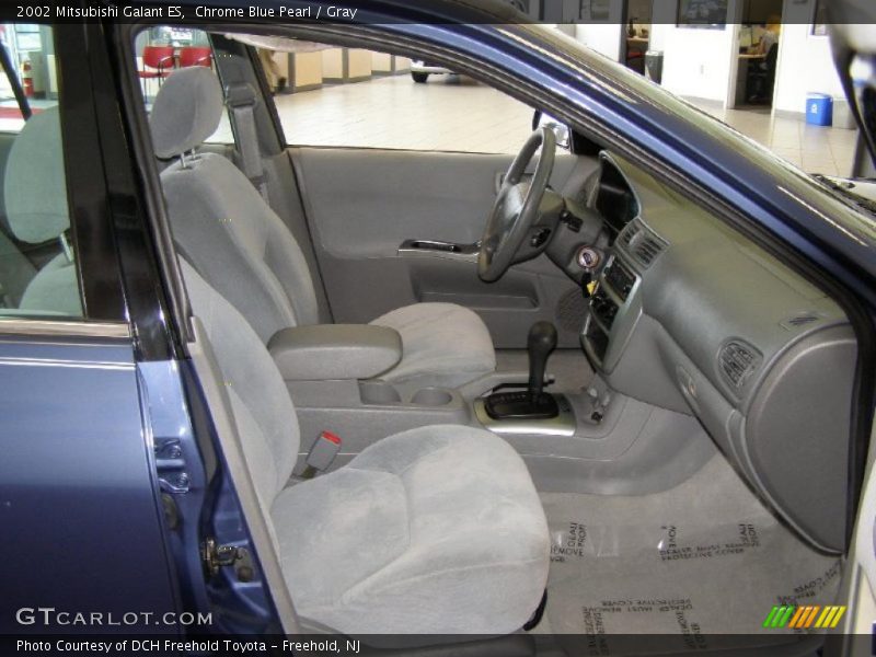 Chrome Blue Pearl / Gray 2002 Mitsubishi Galant ES