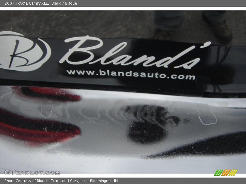 Black / Bisque 2007 Toyota Camry XLE