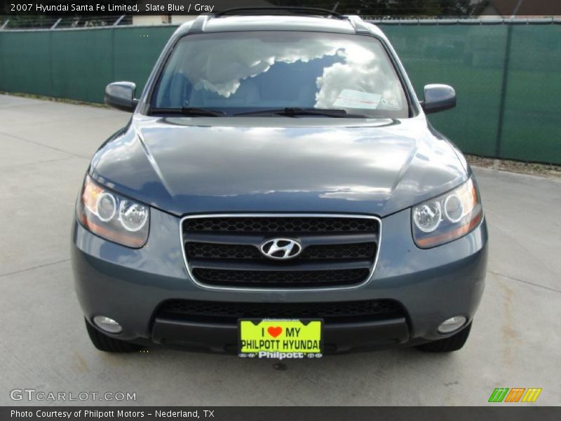 Slate Blue / Gray 2007 Hyundai Santa Fe Limited