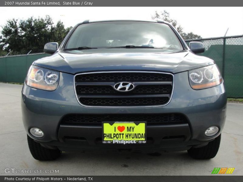 Slate Blue / Gray 2007 Hyundai Santa Fe Limited