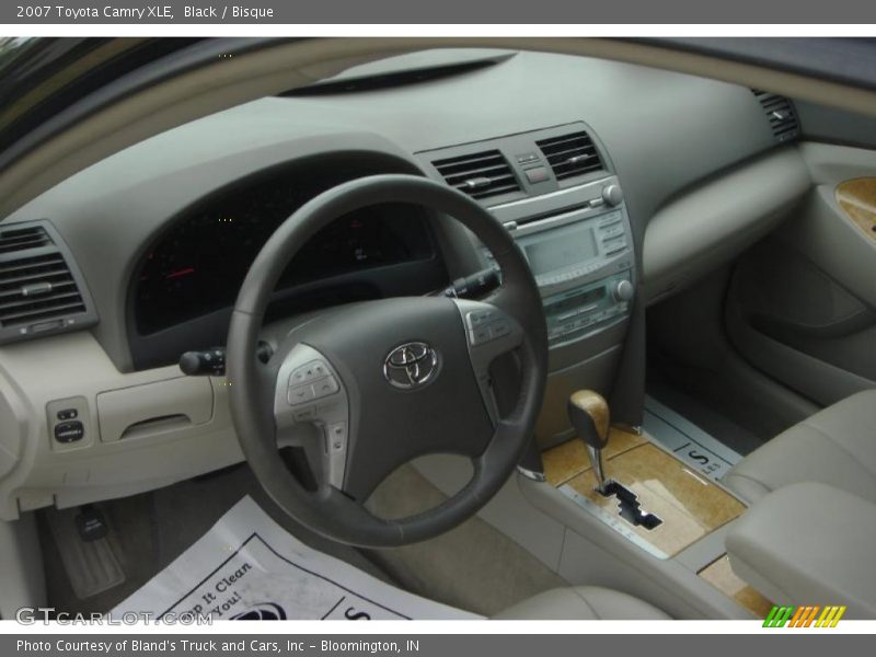 Black / Bisque 2007 Toyota Camry XLE