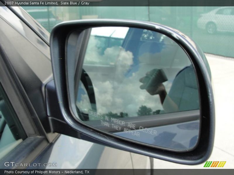Slate Blue / Gray 2007 Hyundai Santa Fe Limited