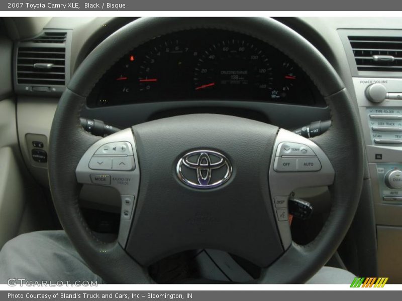 Black / Bisque 2007 Toyota Camry XLE