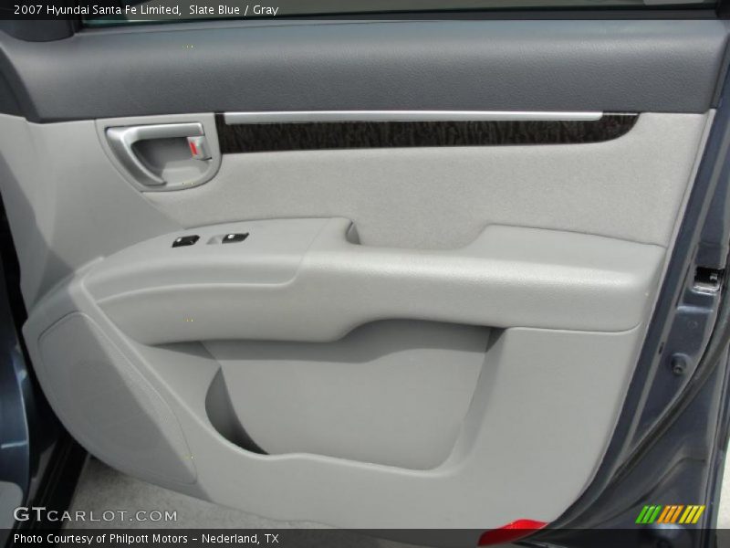 Slate Blue / Gray 2007 Hyundai Santa Fe Limited
