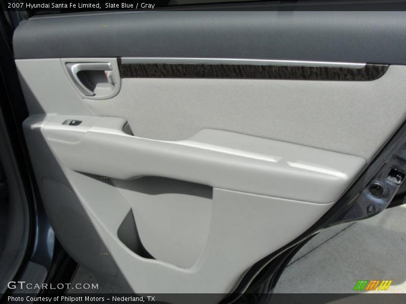 Slate Blue / Gray 2007 Hyundai Santa Fe Limited