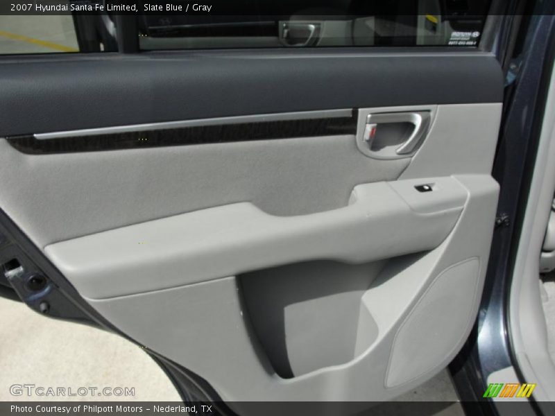 Slate Blue / Gray 2007 Hyundai Santa Fe Limited