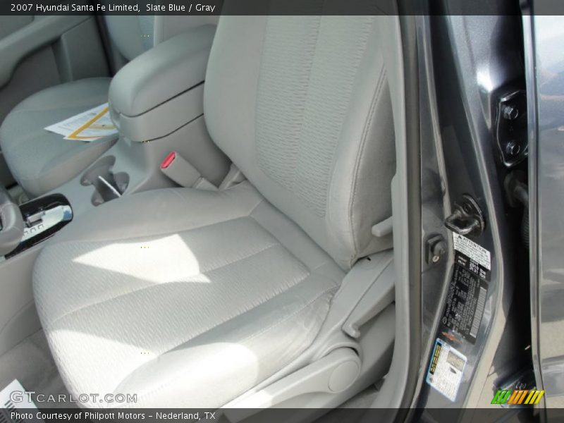 Slate Blue / Gray 2007 Hyundai Santa Fe Limited