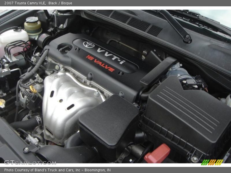 Black / Bisque 2007 Toyota Camry XLE