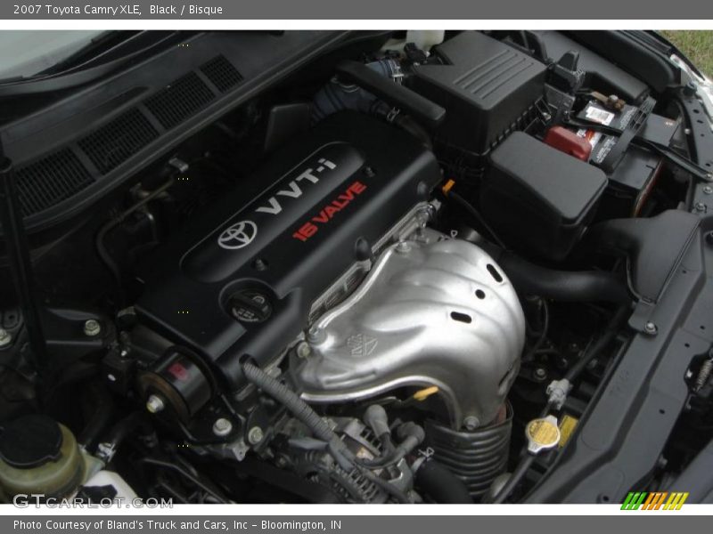 Black / Bisque 2007 Toyota Camry XLE