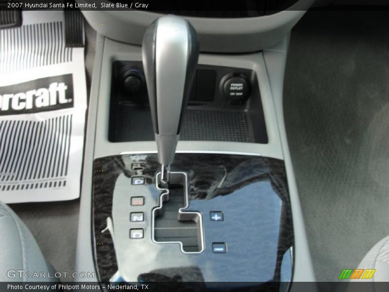Slate Blue / Gray 2007 Hyundai Santa Fe Limited