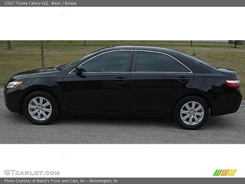 Black / Bisque 2007 Toyota Camry XLE
