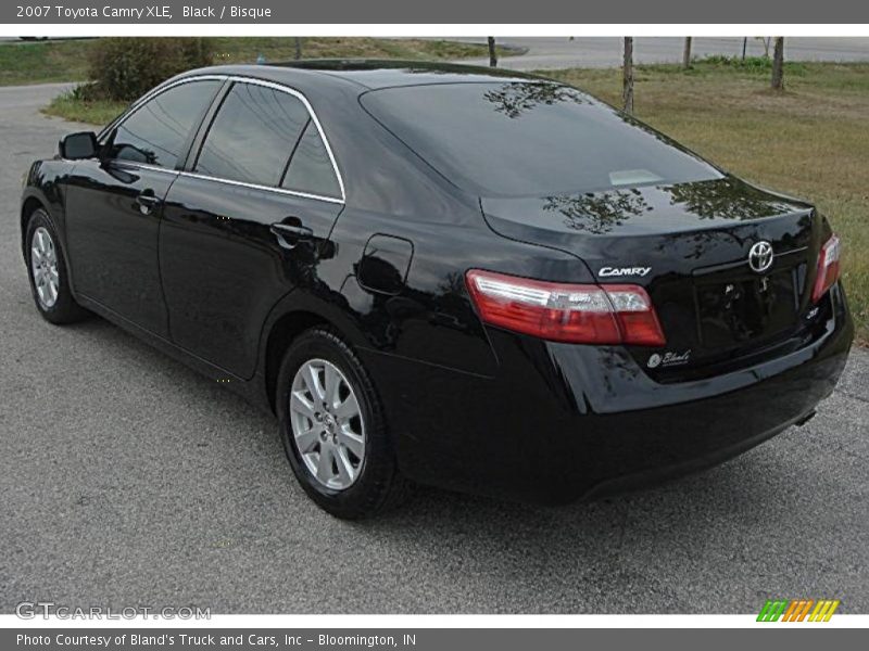 Black / Bisque 2007 Toyota Camry XLE
