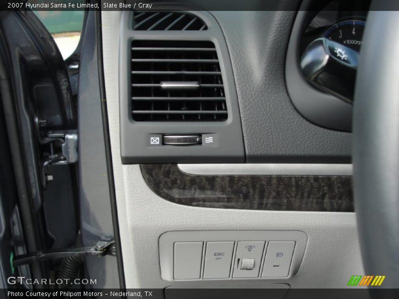 Slate Blue / Gray 2007 Hyundai Santa Fe Limited