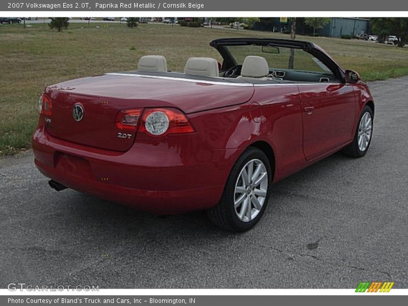 Paprika Red Metallic / Cornsilk Beige 2007 Volkswagen Eos 2.0T