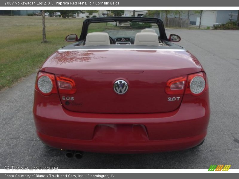 Paprika Red Metallic / Cornsilk Beige 2007 Volkswagen Eos 2.0T
