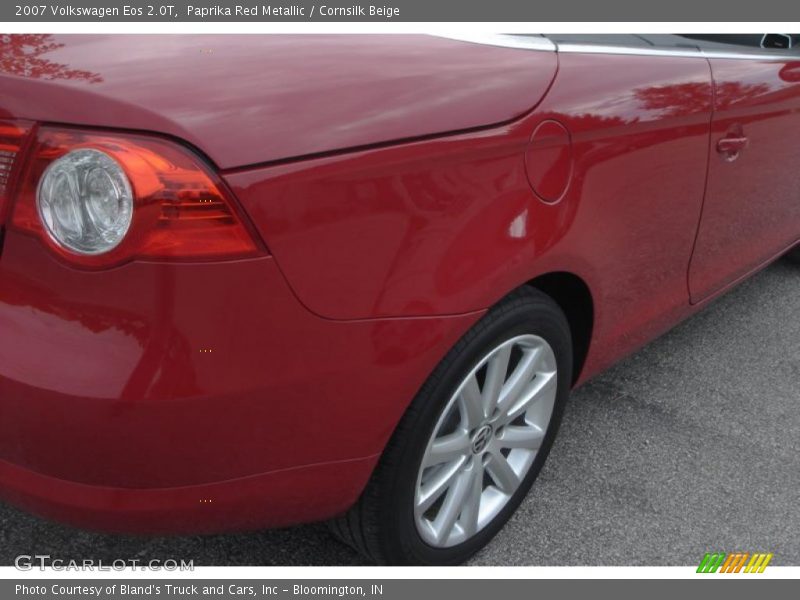 Paprika Red Metallic / Cornsilk Beige 2007 Volkswagen Eos 2.0T