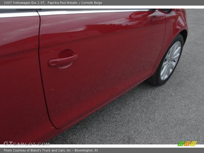 Paprika Red Metallic / Cornsilk Beige 2007 Volkswagen Eos 2.0T