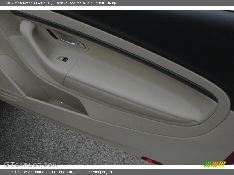 Paprika Red Metallic / Cornsilk Beige 2007 Volkswagen Eos 2.0T