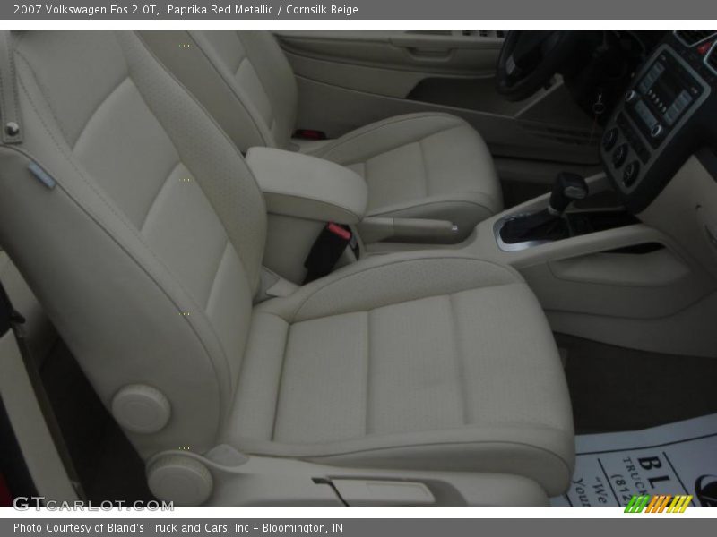 Paprika Red Metallic / Cornsilk Beige 2007 Volkswagen Eos 2.0T