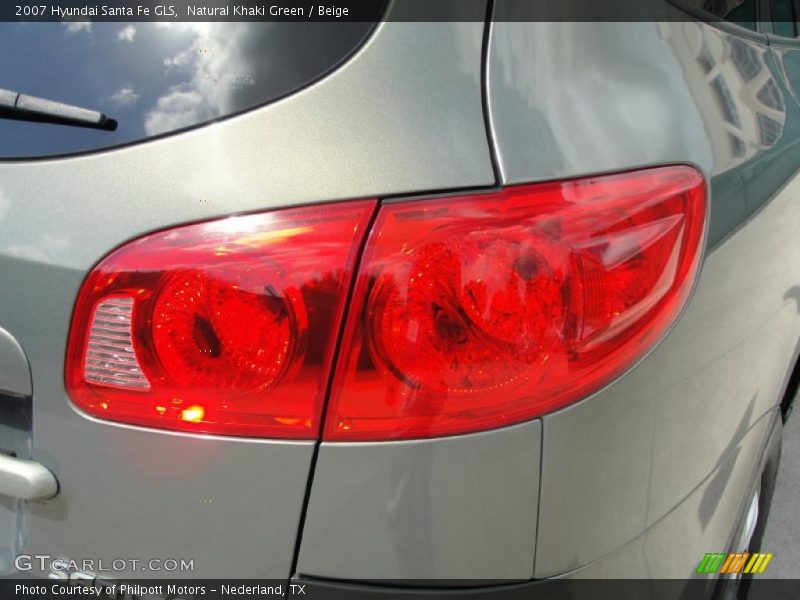 Natural Khaki Green / Beige 2007 Hyundai Santa Fe GLS
