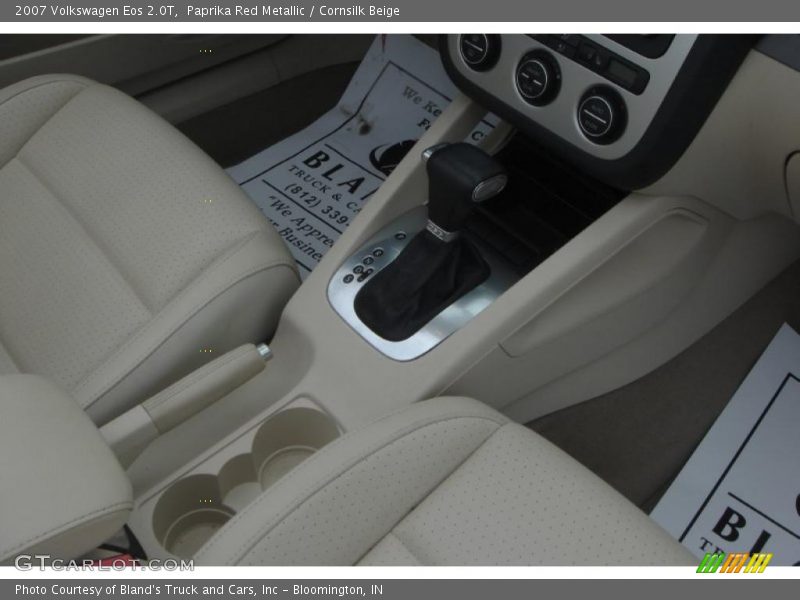 Paprika Red Metallic / Cornsilk Beige 2007 Volkswagen Eos 2.0T