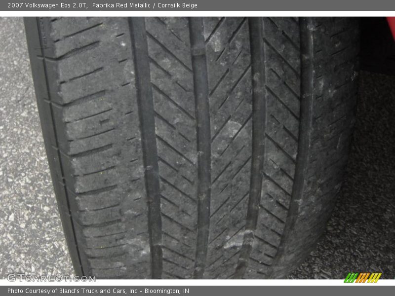 Paprika Red Metallic / Cornsilk Beige 2007 Volkswagen Eos 2.0T