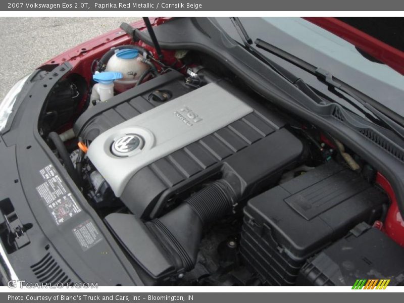 Paprika Red Metallic / Cornsilk Beige 2007 Volkswagen Eos 2.0T