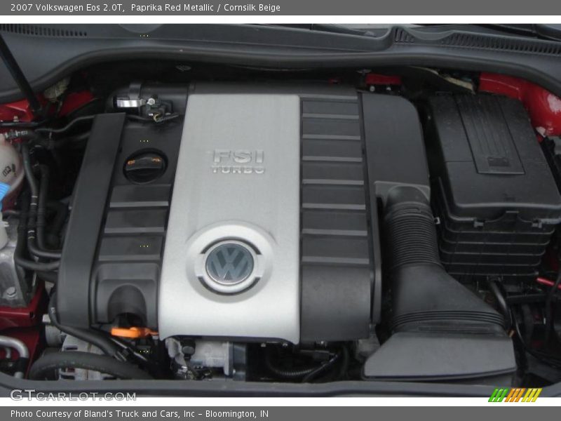 Paprika Red Metallic / Cornsilk Beige 2007 Volkswagen Eos 2.0T